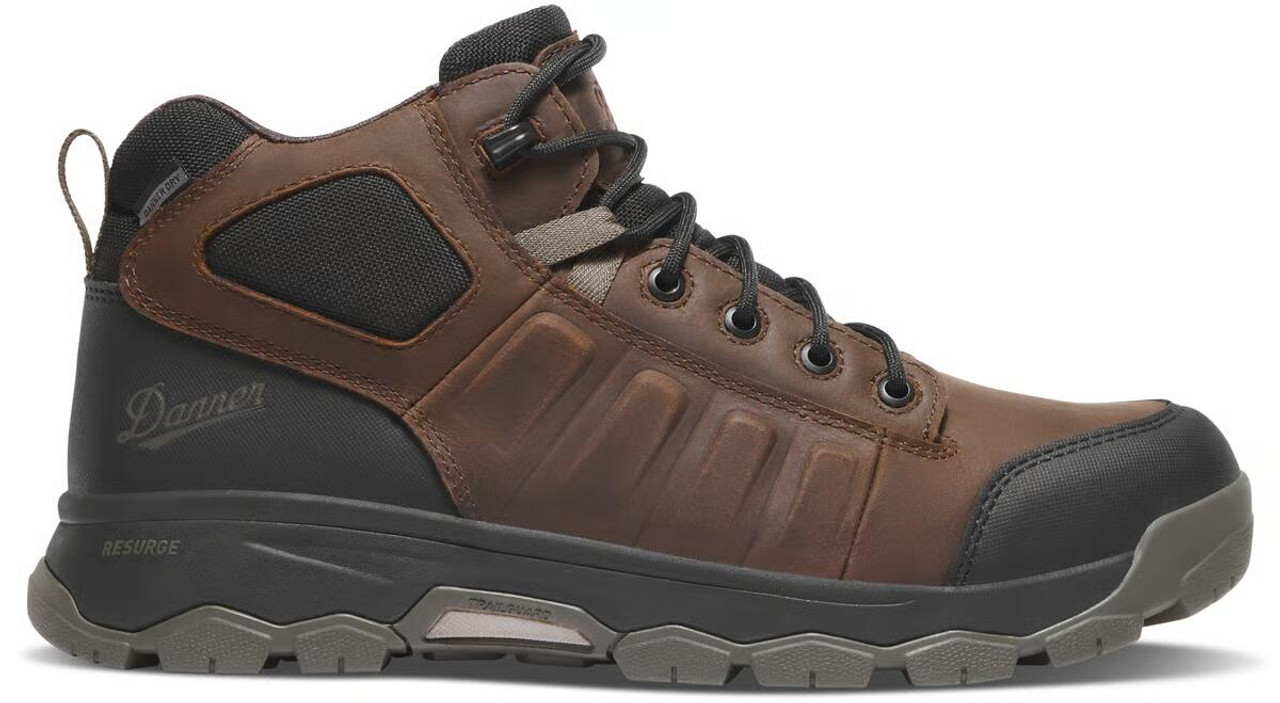 DANNER® WHEAT RIDGE MEN'S BROWN/OLIVE WORK BOOTS 18500