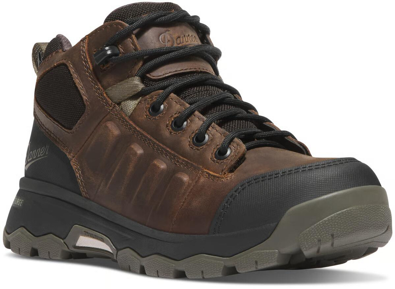 DANNER® WHEAT RIDGE WOMEN'S BROWN/OLIVE WORK BOOTS 18502
