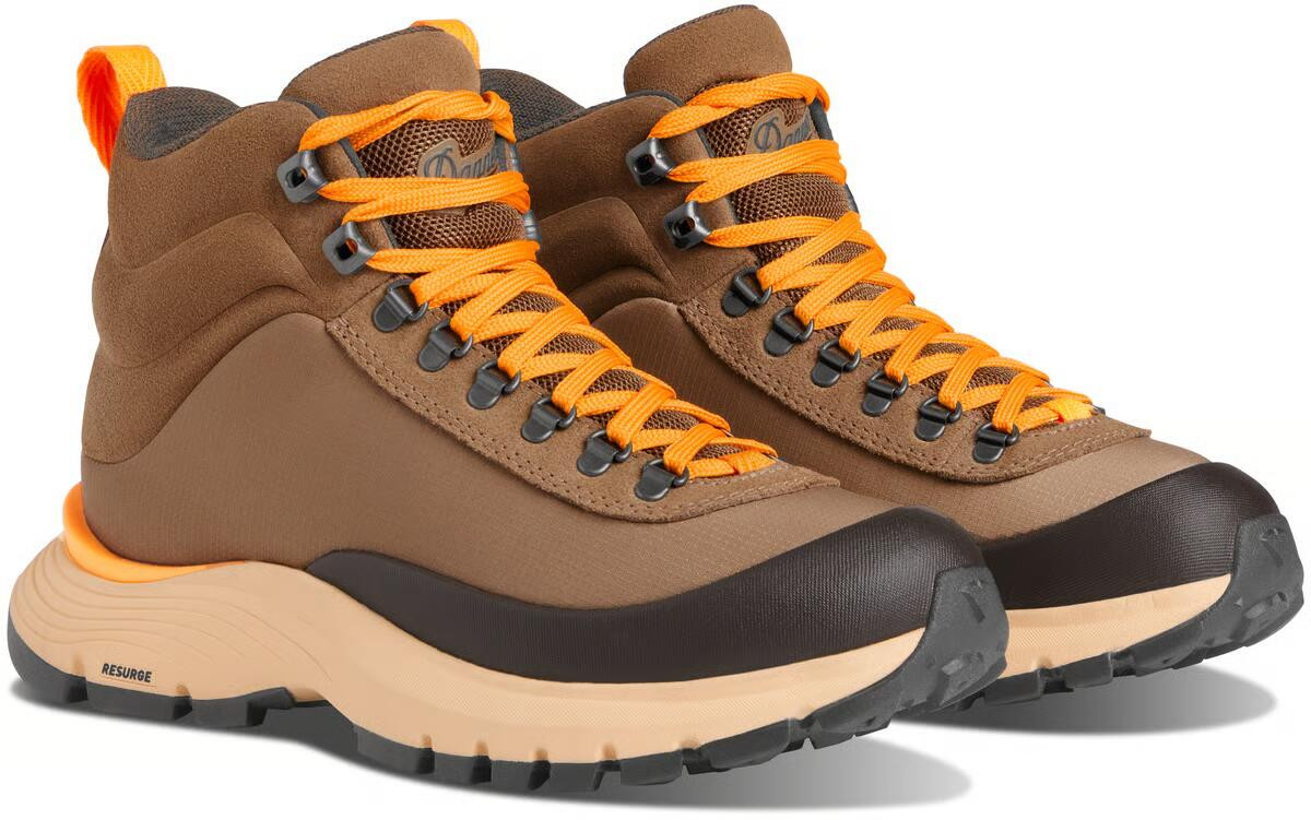 DANNER® TRAIL TRAINER WOMEN'S MALT BROWN/ORANGE PEEL HIKE BOOTS 65450