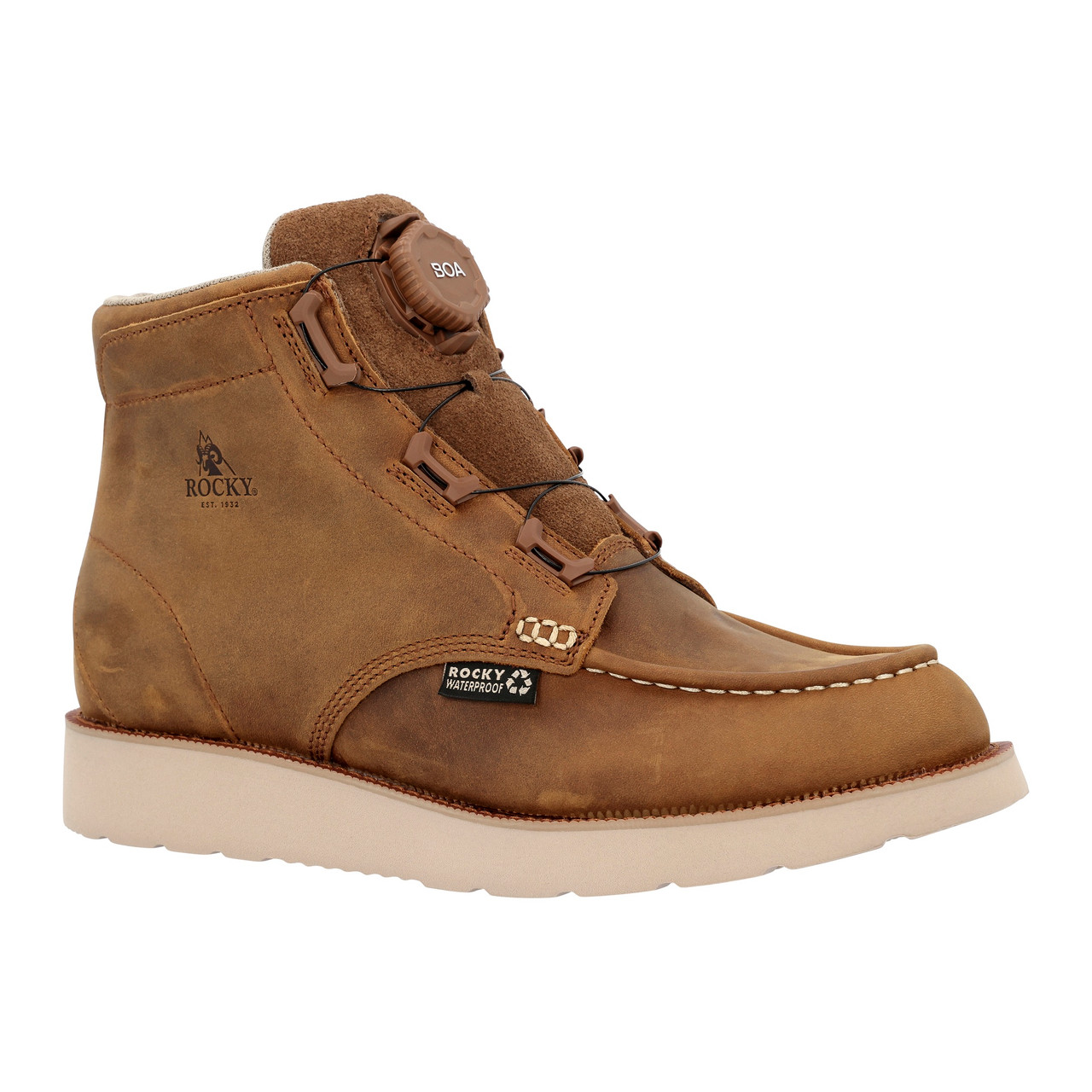 ROCKY MONOCREPE WEDGE BOA WORK BOOTS RKK0511 