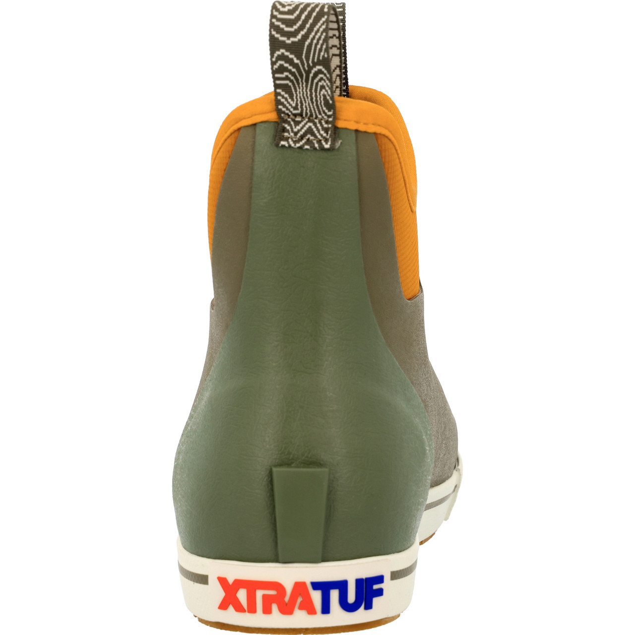 XTRATUF MEN'S 6" CAMP FLEECE LINED ANKLE DECK BOOTS XMADBC30