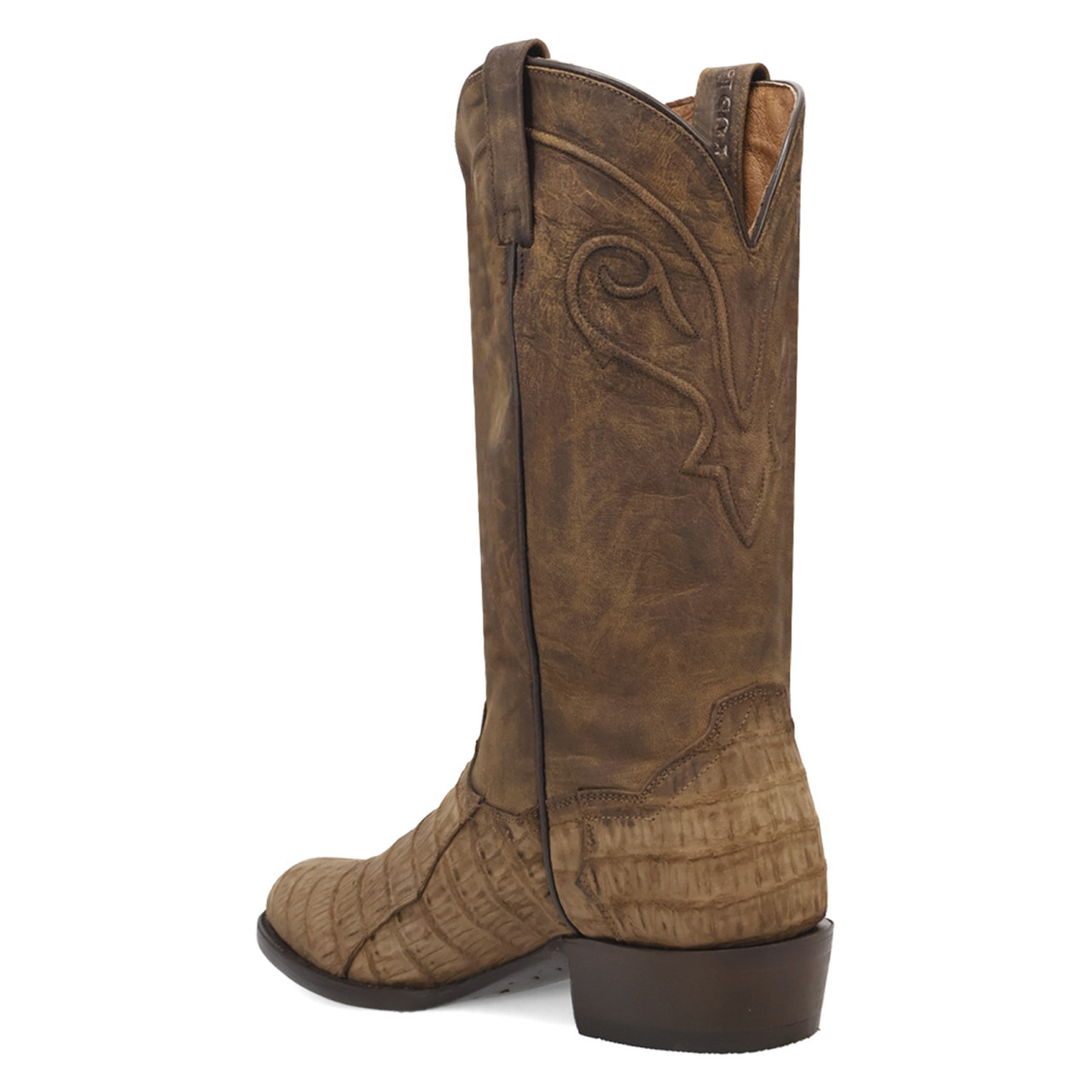 DAN POST MAKARA CAIMAN BROWN MEN'S COWBOY BOOTS DP7036