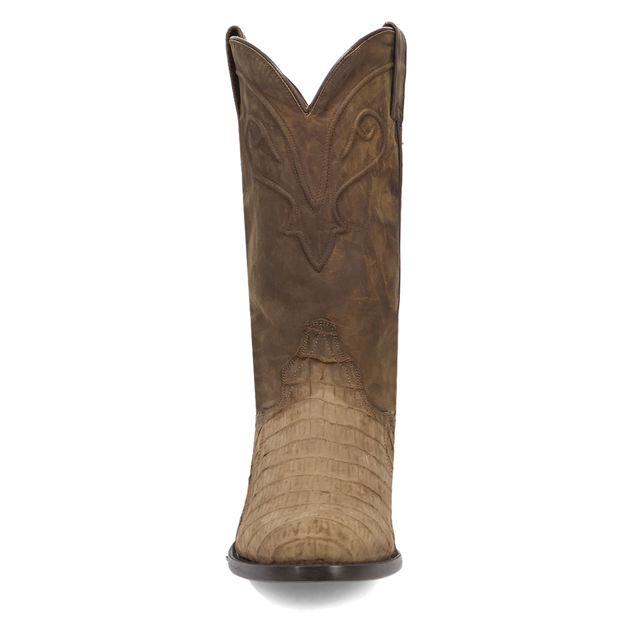 DAN POST MAKARA CAIMAN BROWN MEN'S COWBOY BOOTS DP7036