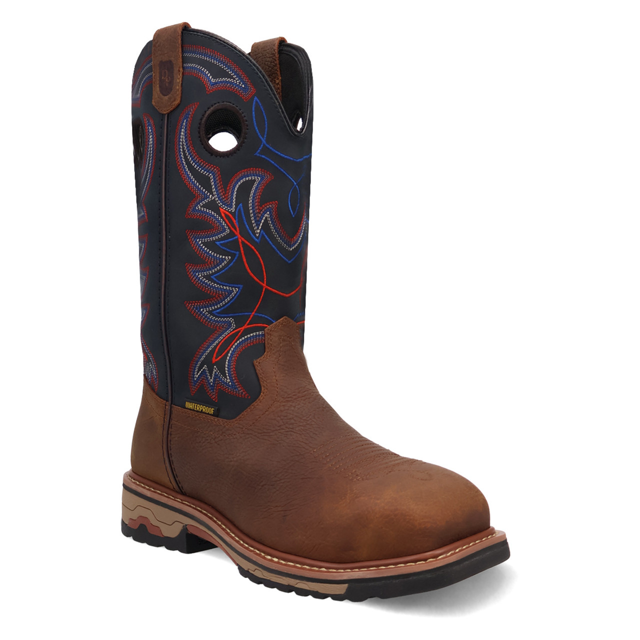 DAN POST SADDLEBRED WATERPROOF LEATHER STEEL TOE WORK MEN'S COWBOY BOOTS DP76925 DAN POST SADDLEBRED WATERPROOF LEATHER STEEL TOE WORK MEN'S COWBOY BOOTS DP76925