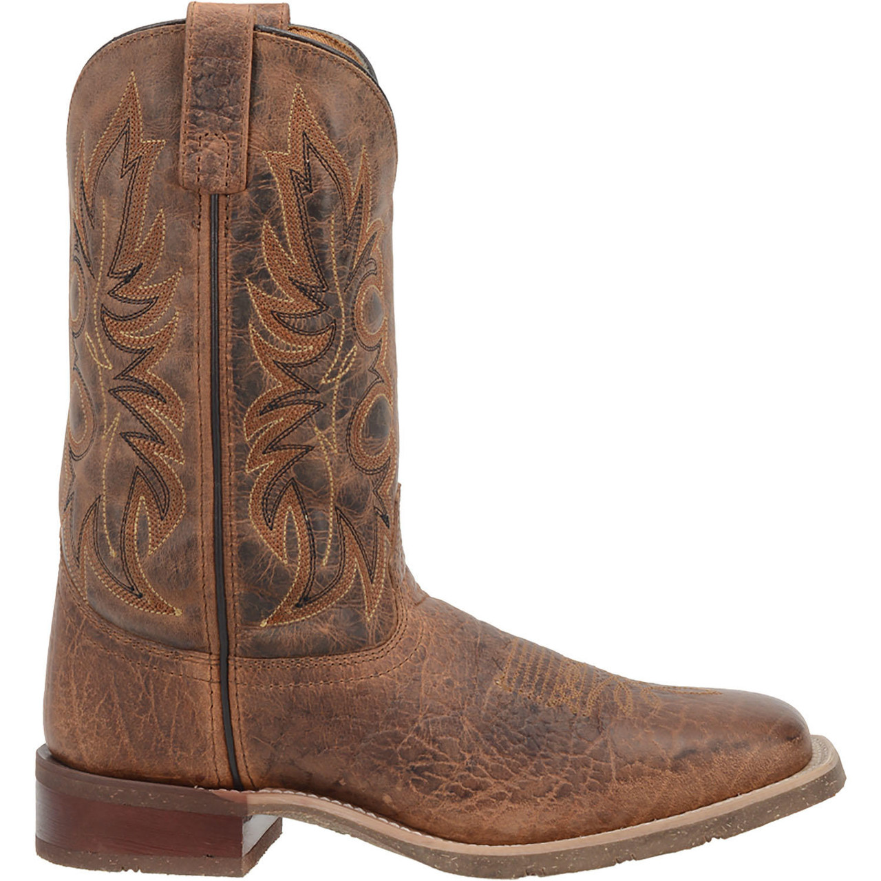 LAREDO DURANT LEATHER RUST MEN'S WESTERN COWBOY BOOTS 7835