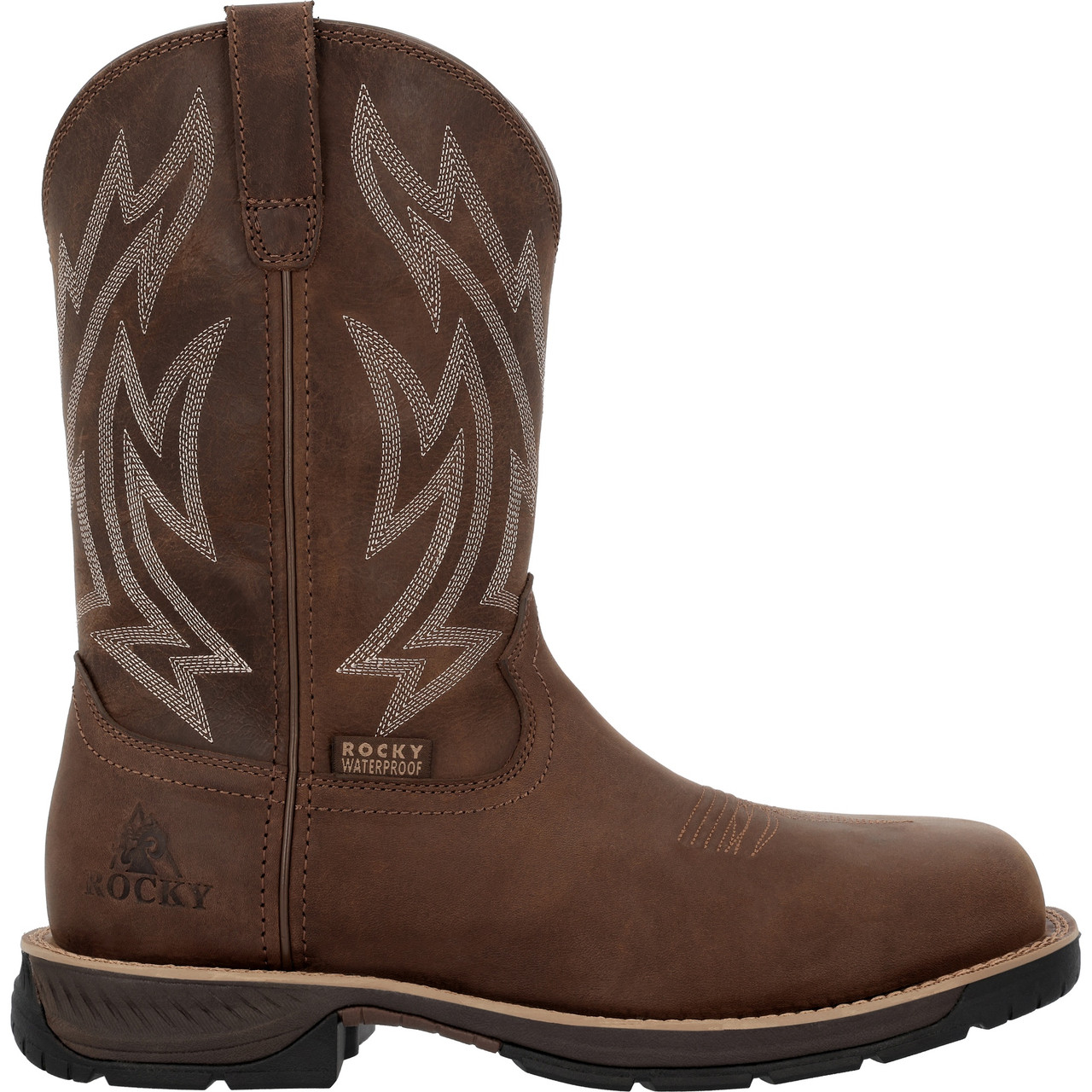 ROCKY RIDE LTE CARBON TOE WESTERN BOOTS RKW0474