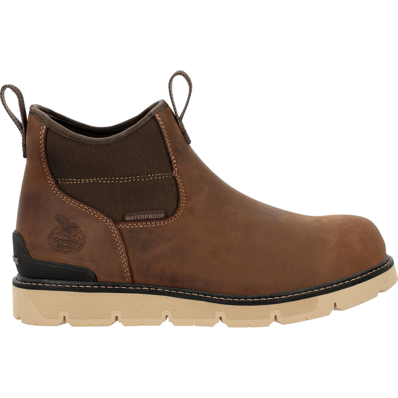 GEORGIA BOOT CARBON FLEX WEDGE CHELSEA CARBON TOE WORK BOOTS GB00731