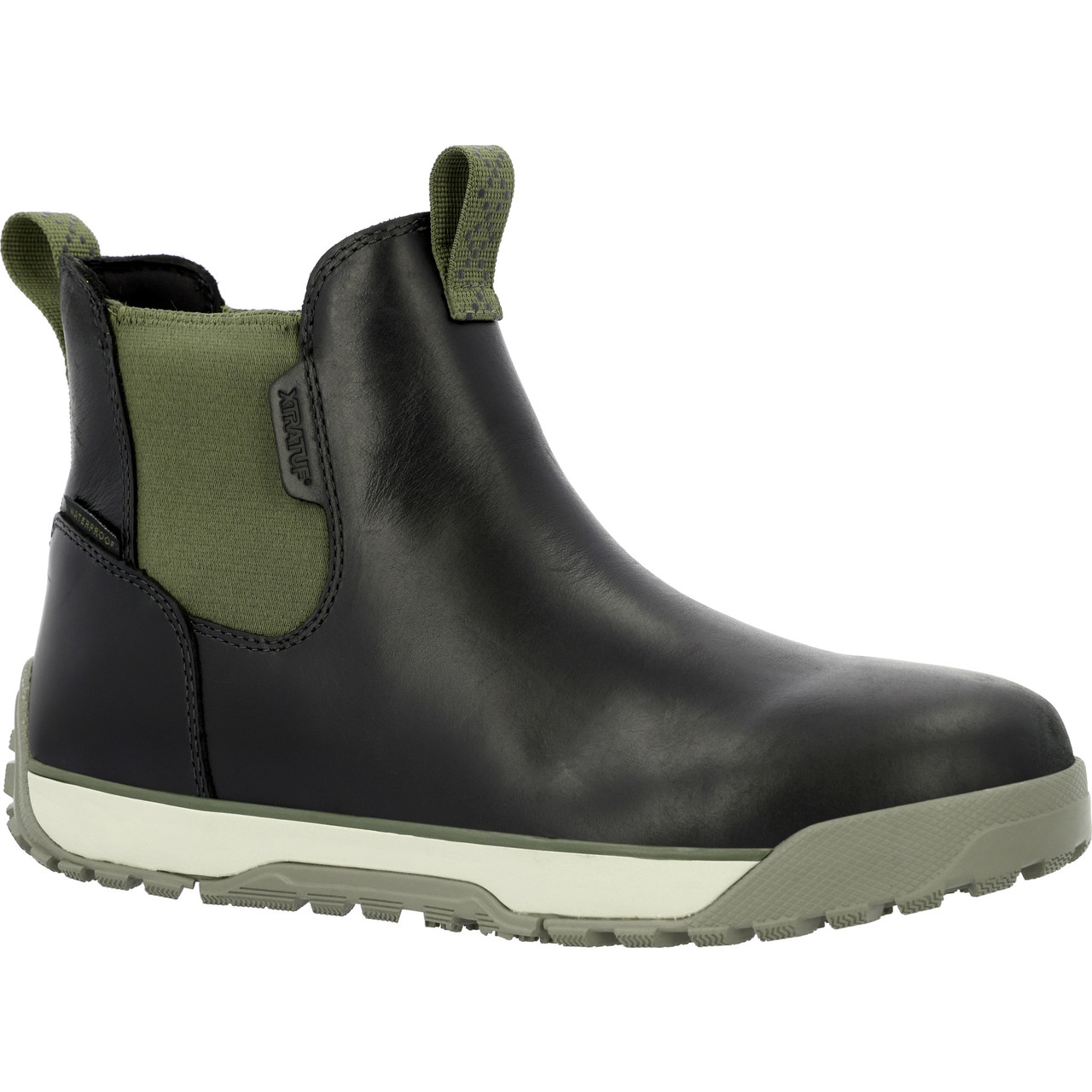 XTRATUF MEN'S WATERPROOF LEATHER ANKLE DECK BOOTS XMABL000
