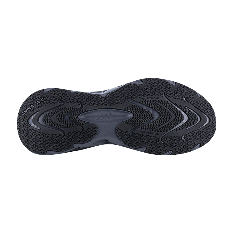 REEBOK FUEL FLEX WORK MEN'S ATHLETIC SHOE BLACK/GRAY BOOTS RB3631 