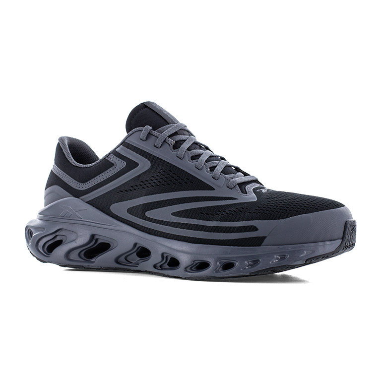 REEBOK FUEL FLEX WORK MEN'S ATHLETIC SHOE BLACK/GRAY BOOTS RB3631 