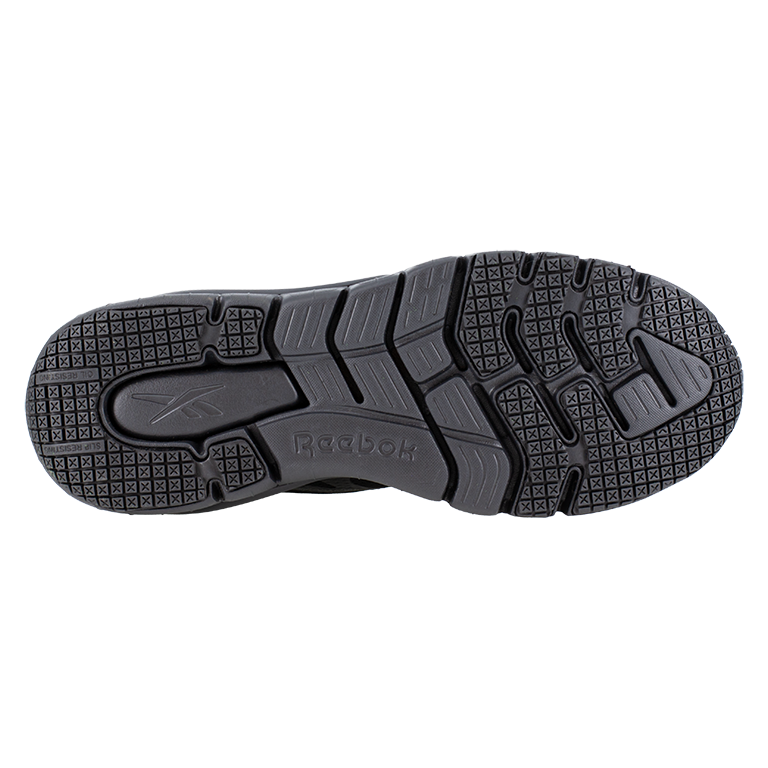 REEBOK FLEX TRAINER WORK MEN'S ATHLETIC MIDCUT BLACK/GRAY BOOTS RB5125