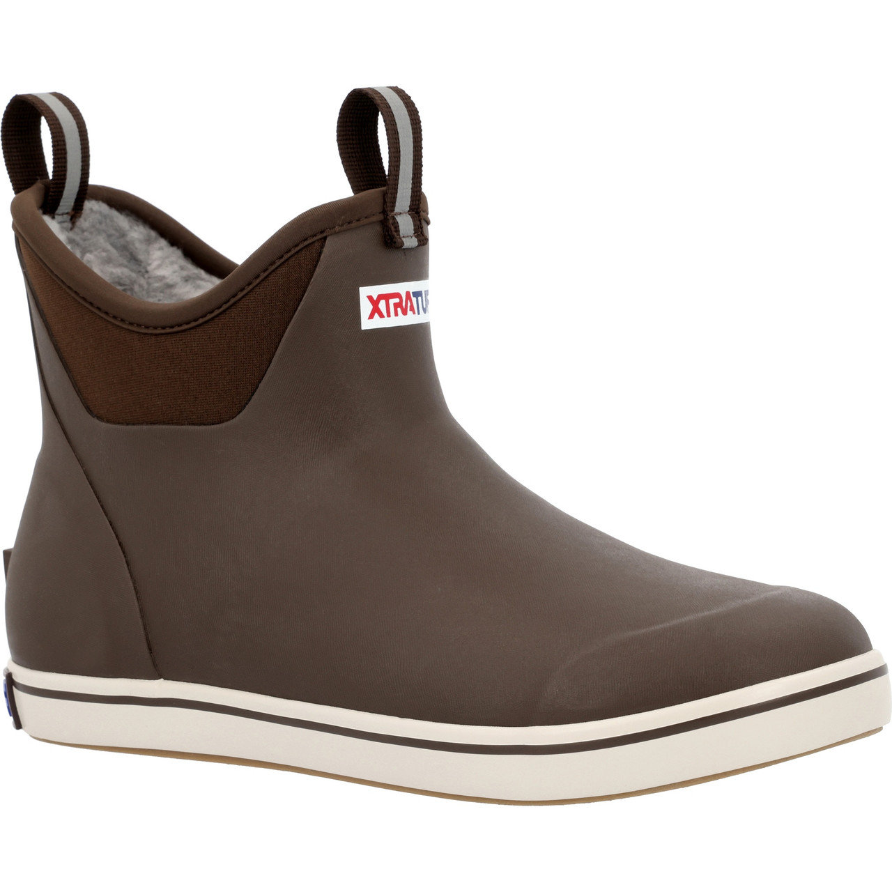 XTRATUF MEN'S FLEECE LINED ANKLE DECK BOOTS XMAB900T