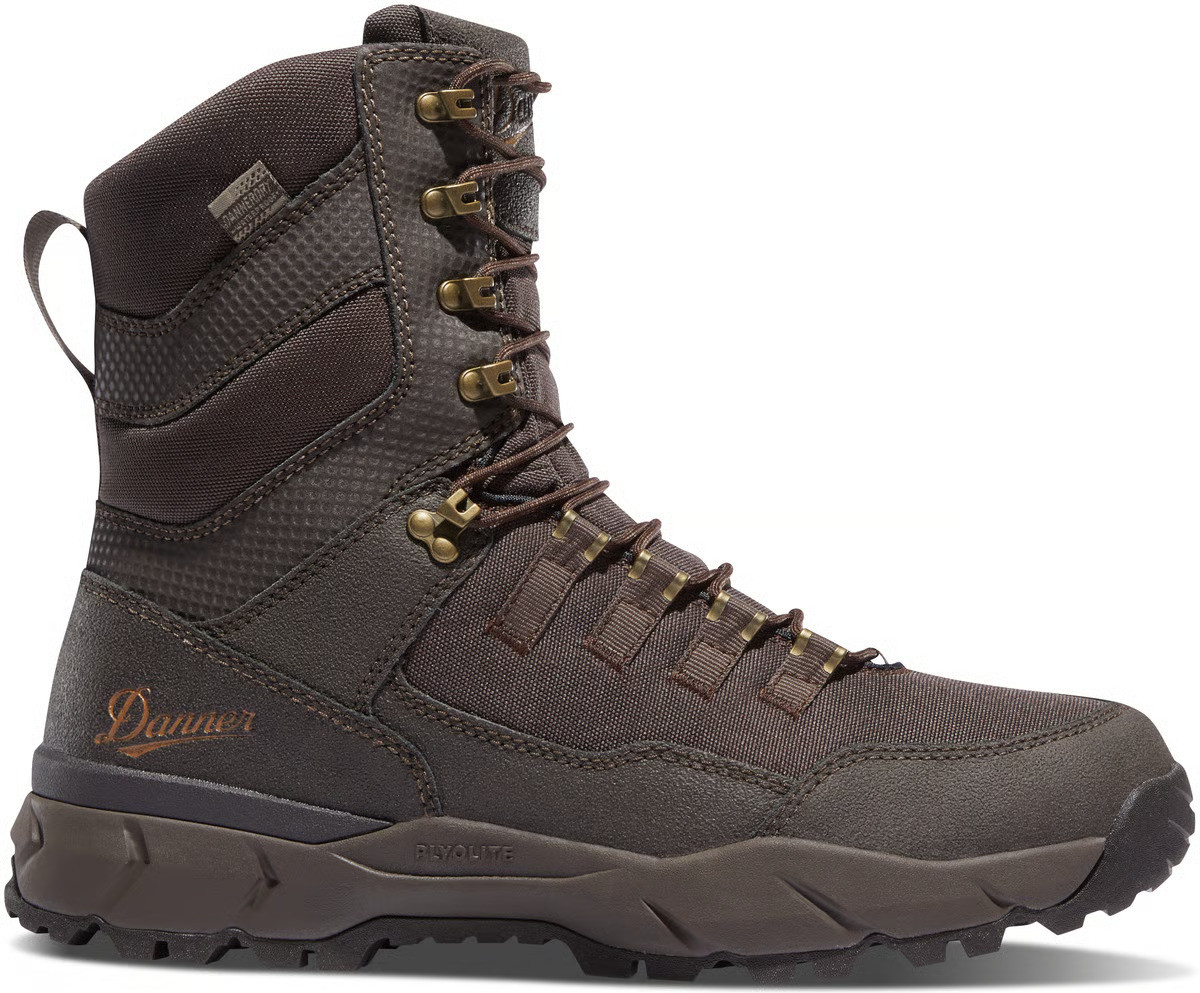 DANNER® VITAL MEN'S BROWN 8" HUNT BOOTS 41561
