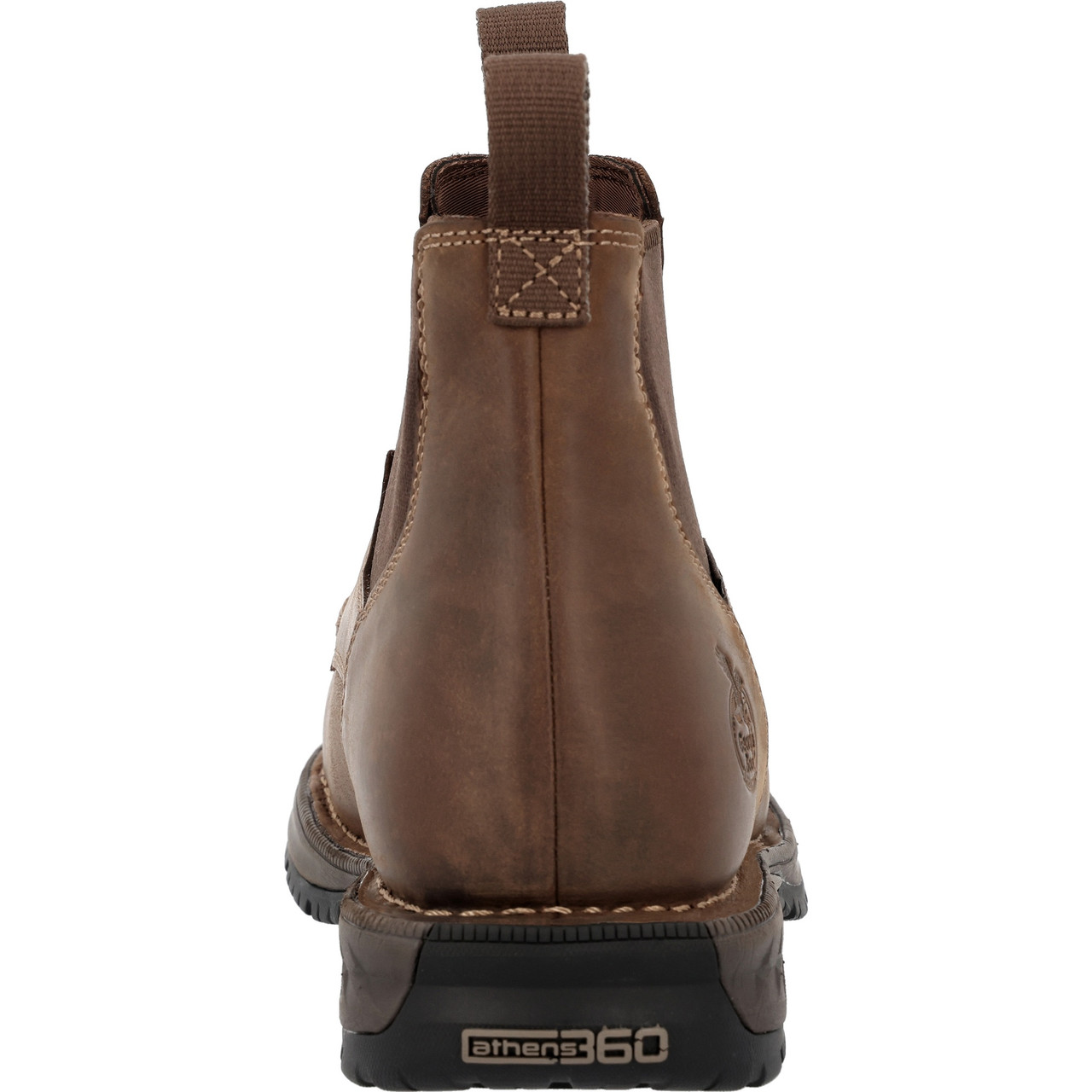 GEORGIA BOOT ATHENS 360 MOC-TOE CHELSEA WATERPROOF NANO COMPOSITE BOOTS GB00740