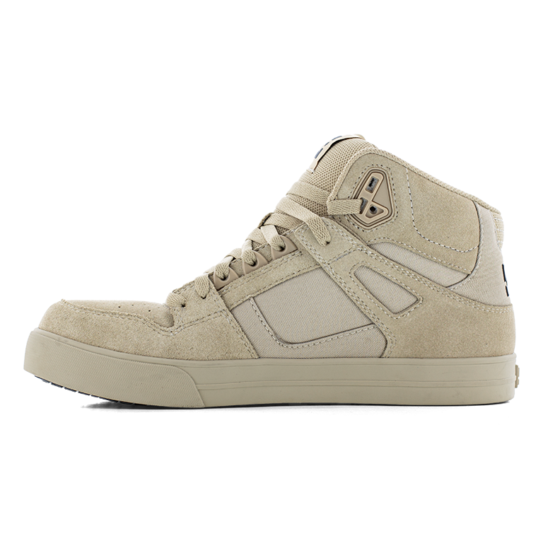 DC PURE WORK MEN'S DESERT TAN HIGH-TOP BOOTS DC60207