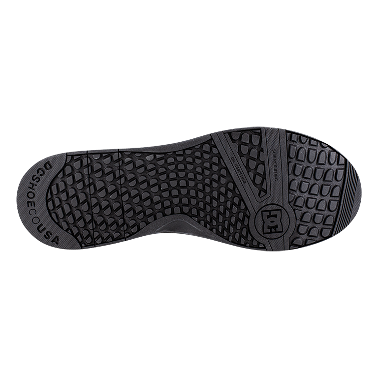 DC VERSATILE WORK MEN'S BLACK/WHITE/RED SHOE BOOTS DC60803