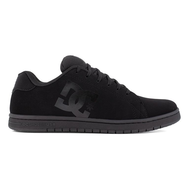 DC GAVELER WORK MEN'S BLACK SLIP-RESISTANT SHOE BOOTS DC60401