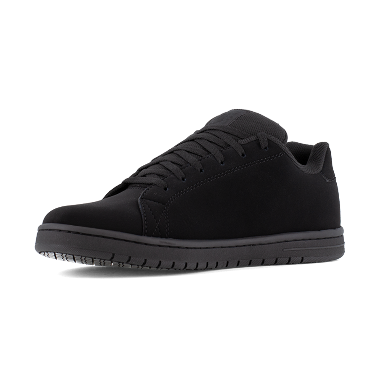 DC GAVELER WORK MEN'S BLACK SLIP-RESISTANT SHOE BOOTS DC60401