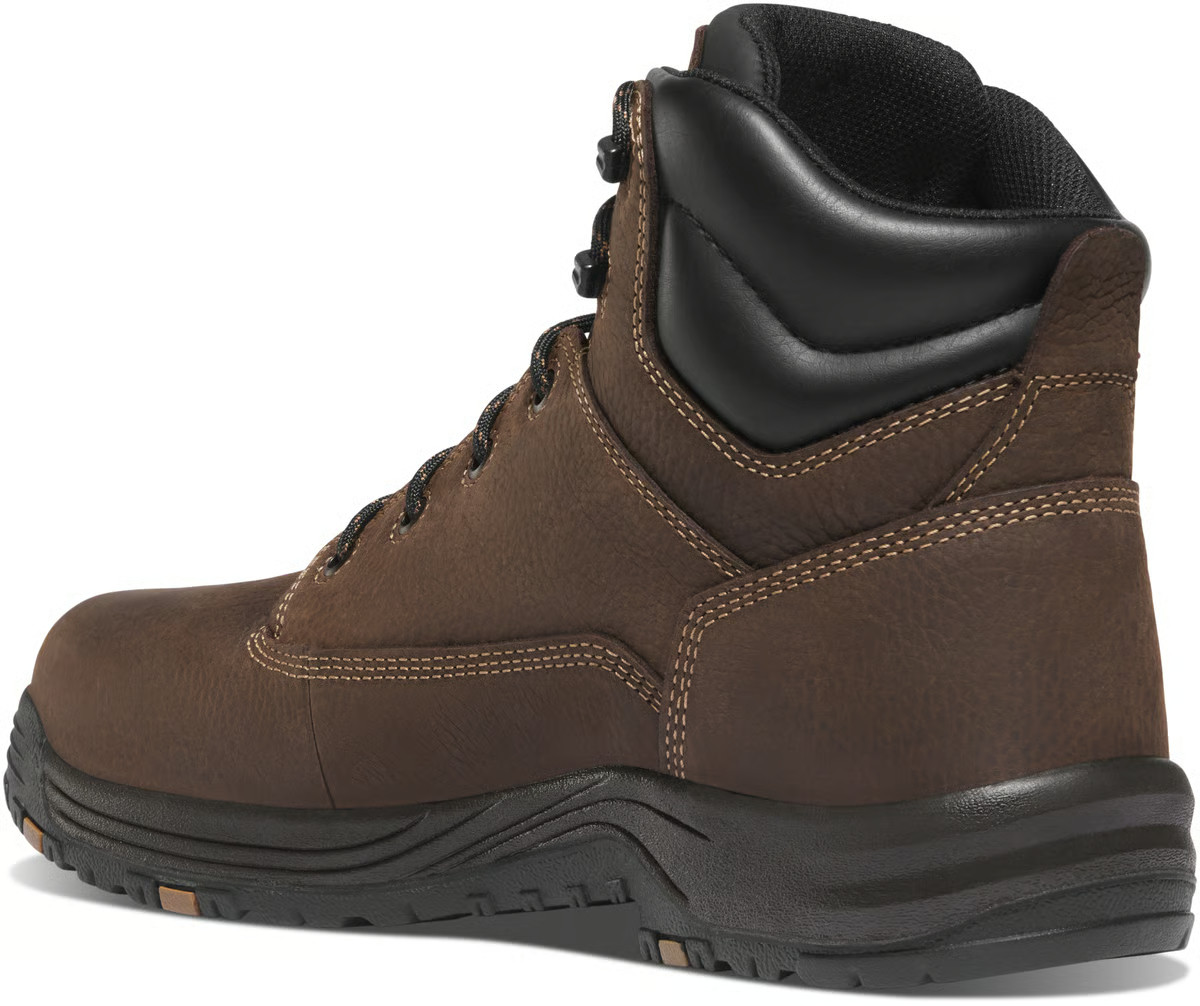 DANNER® CALIPER ESD MEN'S 6" BROWN ALUMINUM TOE WORK BOOTS 19462