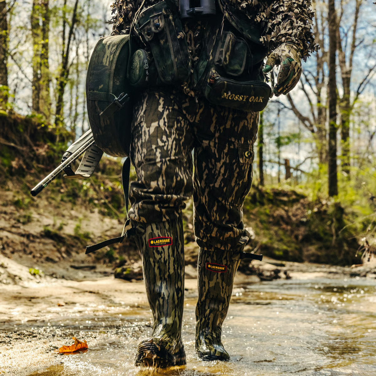 LACROSSE BURLY AERO MEN'S MOSSY OAK® ORIGINAL BOTTOMLAND HUNT BOOTS 344312