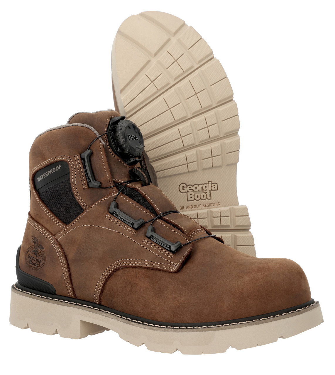 GEORGIA BOOT MEN'S CARBON FLEX 6" BOA WORK BOOTS GB00774