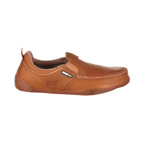 GEORGIA BOOT CEDAR FALLS MOC-TOE SLIP-ON BOOTS G050