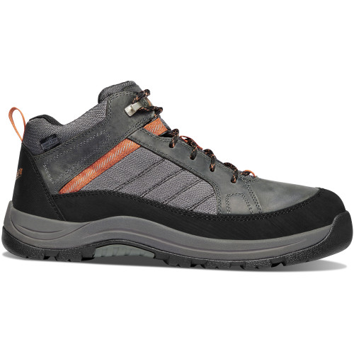 DANNER® RIVERSIDE 4.5" GRAY/ORANGE ST WORK BOOTS 15341