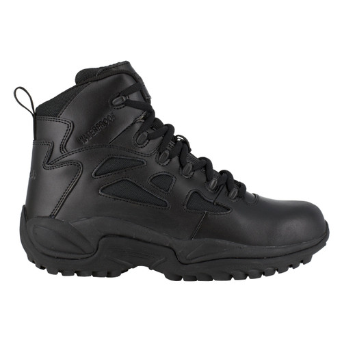 REEBOK BLACK 6" STEALTH BOOT SIDE ZIP SOFT TOE BOOTS RB8688 REEBOK BLACK 6" STEALTH BOOT SIDE ZIP SOFT TOE BOOTS RB8688