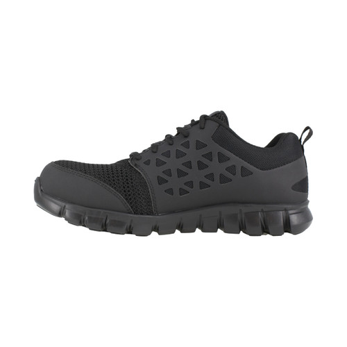 REEBOK SUBLITE CUSHION WOMEN'S ATHLETIC WORK SHOE BLACK BOOTS RB039 