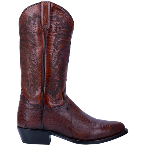 DAN POST WINSTON WESTERN NATURAL LIZARD COWBOY BOOTS DP3051R