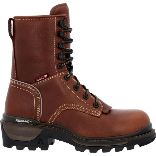 ROCKY RAMS HORN WATERPROOF LOGGER WORK BOOTS RKK0395