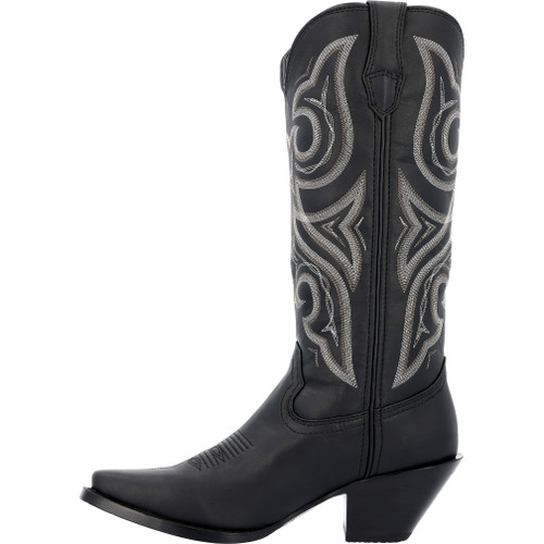 CRUSH BY DURANGO WOMEN’S BLACK BEAUTY WESTERN BOOTS DRD0450