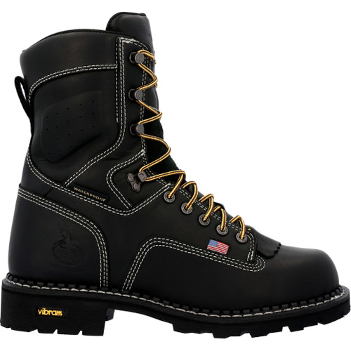 GEORGIA BOOT USA LOGGER WATERPROOF WORK BOOTS GB00603