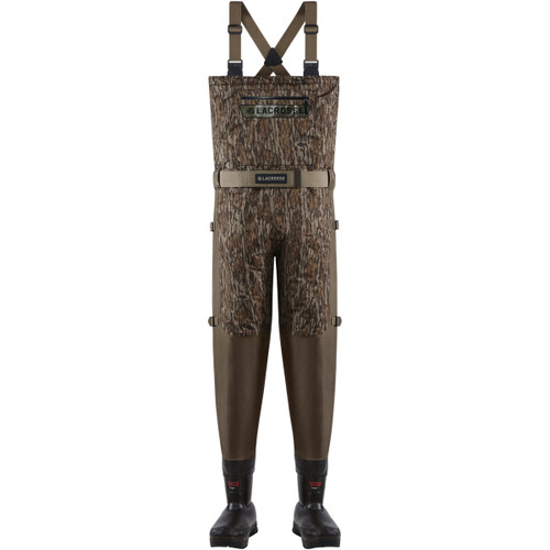 LACROSSE INSULATED ALPHA SWAMPFOX MEN'S MOSSY OAK 1000G WADERS BOOTS 700087