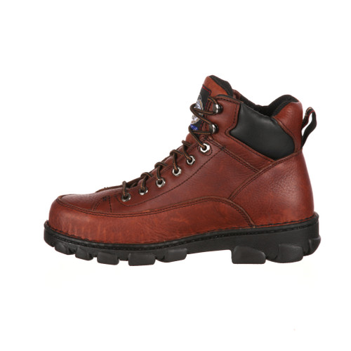 GEORGIA BOOT EAGLE LIGHT WIDE LOAD STEEL TOE WORK BOOTS G6395