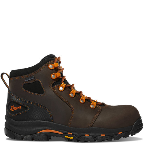 DANNER® VICIOUS WOMEN'S  4" BROWN/ORANGE WORK BOOTS 13883