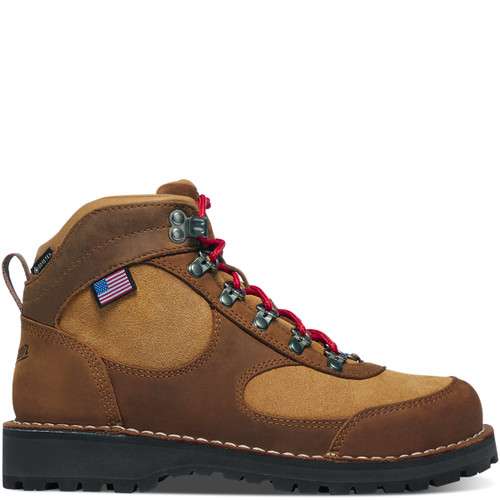 DANNER® CASCADE CREST WOMEN'S  GRIZZLY BROWN/RHODO RED HIKE BOOTS 60431