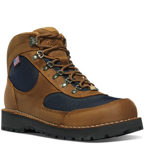 DANNER® CASCADE CREST WOMEN'S  GRIZZLY BROWN/URSA BLUE HIKE BOOTS 60433