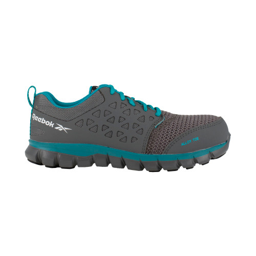 REEBOK SUBLITE CUSHION WORK WOMEN'S ATHLETIC SHOE GREY/TURQUOISE BOOTS RB045