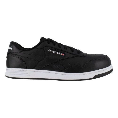 REEBOK CLUB MEMT WORK WOMEN'S CLASSIC SNEAKER BLACK/WHITE BOOTS RB157 