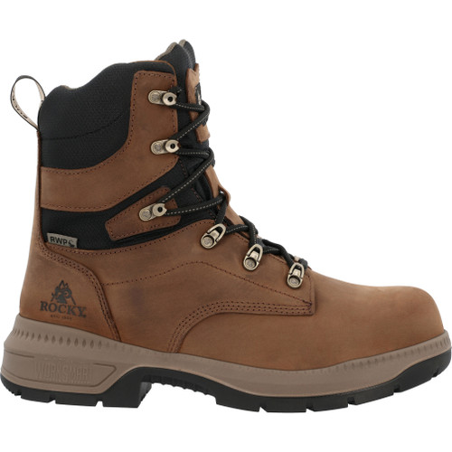 ROCKY WORKSMART 8” COMP TOE INTERNAL MET GUARD WORK BOOTS RKK0482