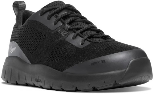 DANNER® RUN TIME 3" BLACK ESD NMT WOMEN'S BLACK COMPOSITE TOE WORK BOOTS 12383 DANNER® RUN TIME 3" BLACK ESD NMT WOMEN'S BLACK COMPOSITE TOE WORK BOOTS 12383