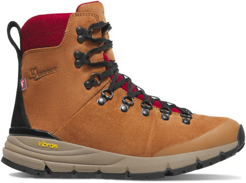 DANNER® ARCTIC 600 WOMEN'S BROWN/RED FELT 200G HIKE BOOTS 67350