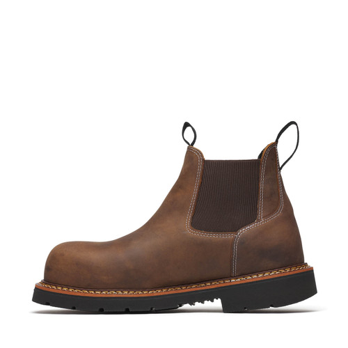 THOROGOOD AMERICAN HERITAGE CHELSEA CRAZY HORSE NANO ROUND TOE BOOTS 804-4109