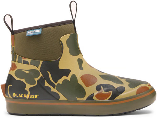 LACROSSE ALPHA DECK WOMEN'S HARDWOODS DUCK CAMO BOOTS 632441