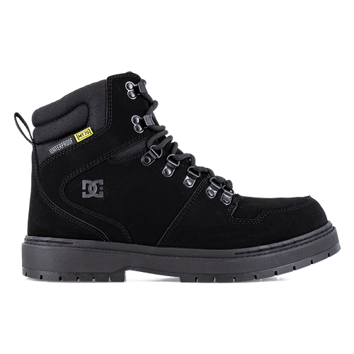 DC PEARY TR WORK MEN'S BLACK WATERPROOF INTERNAL MET GUARD BOOTS DC60902