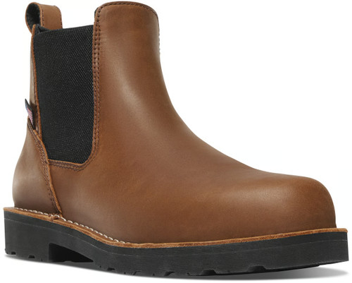 DANNER BULL RUN CHELSEA MEN'S TOBACCO WORK BOOTS 15486