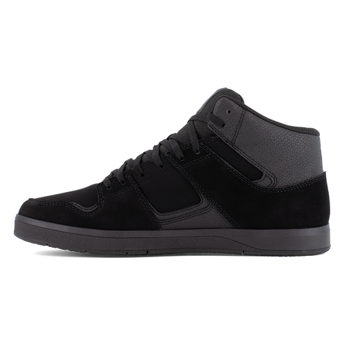 DC CURE WORK MEN'S BLACK SLIP-RESISTANT HIGH-TOP BOOTS DC60302