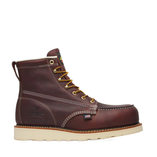 THOROGOOD 6" AMERICAN LEGACY NANO MOC TOE LEATHER MEN'S WORK BOOTS 804-6120