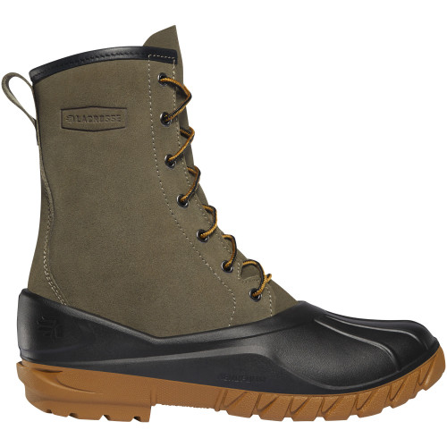 BLACK POLYURETHANE OUTDOOR BOOTS 664504